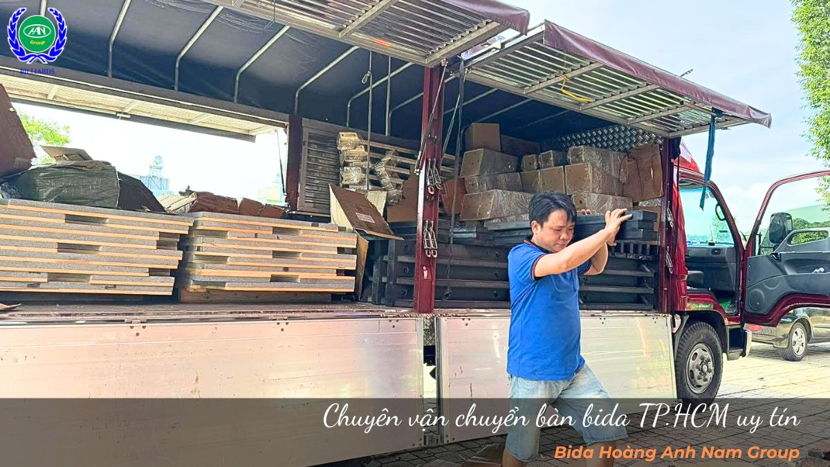 Chuyên vận chuyển bàn bida TP.HCM uy tín