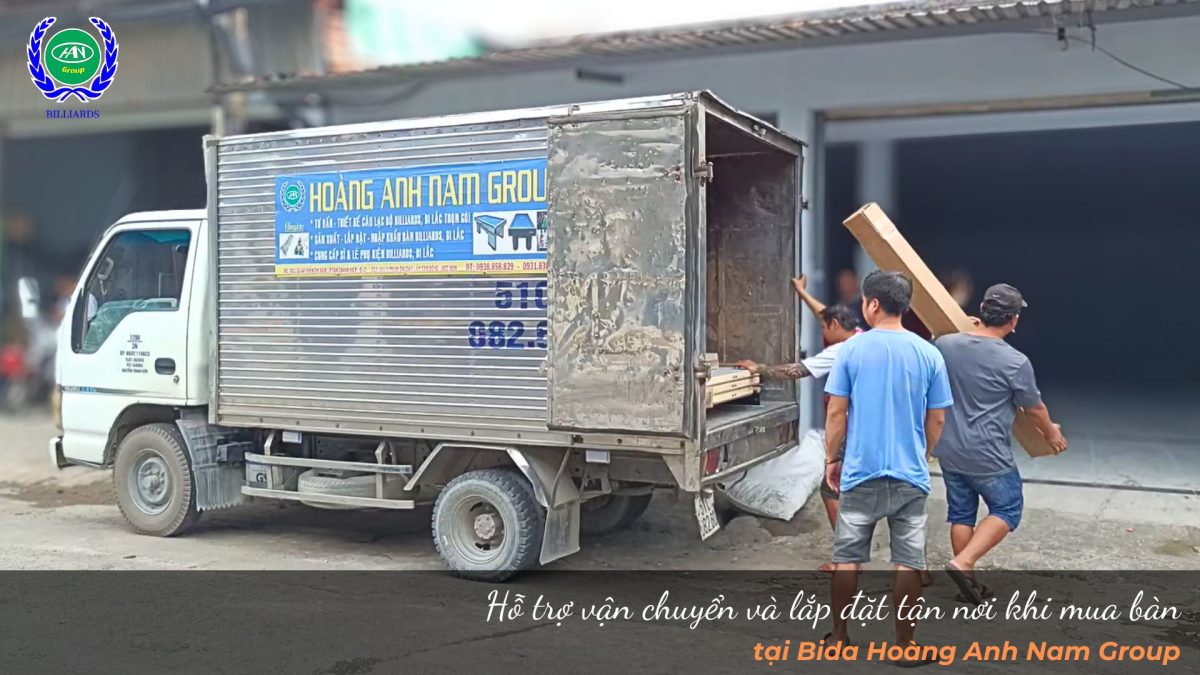 Hỗ trợ vận chuyển và lắp đặt tận nơi khi mua bàn