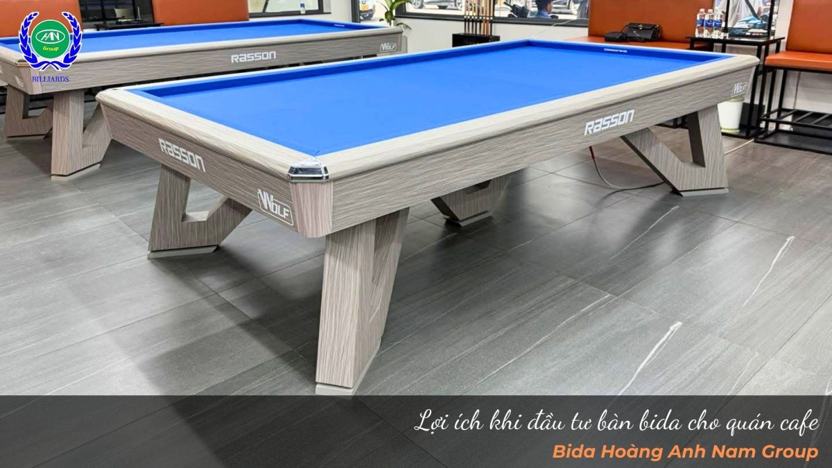 Lợi ích khi đầu tư bàn bida cho quán cafe