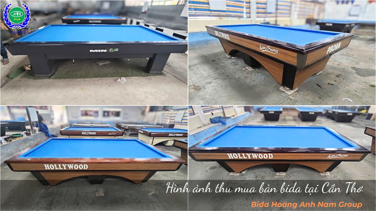 Hình ảnh thu mua bàn bida tại Cần Thơ