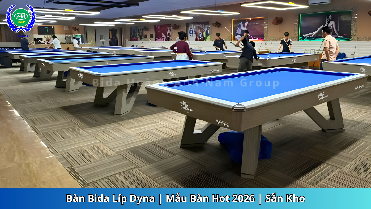 Bàn Bida Líp Dyna | Mẫu Bàn Hot 2026 | Sẵn Kho