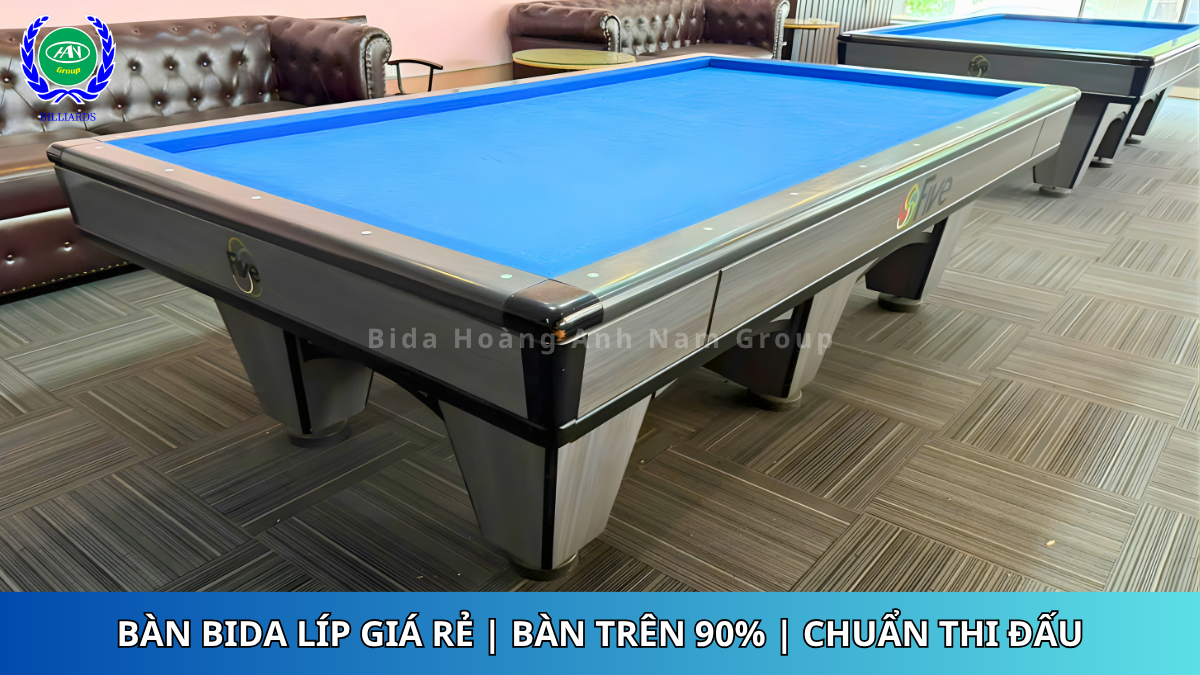 Bàn Bida Líp Giá Rẻ, Bàn Trên 90%, BH 36 Tháng | Bida Hoàng Anh Nam Group