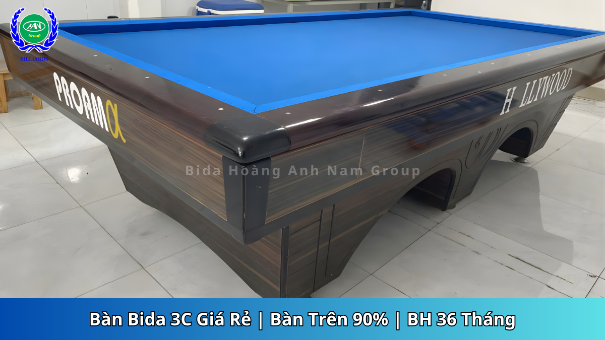 Bàn Bida 3C Giá Rẻ | Bàn Trên 90% | BH 12 Tháng