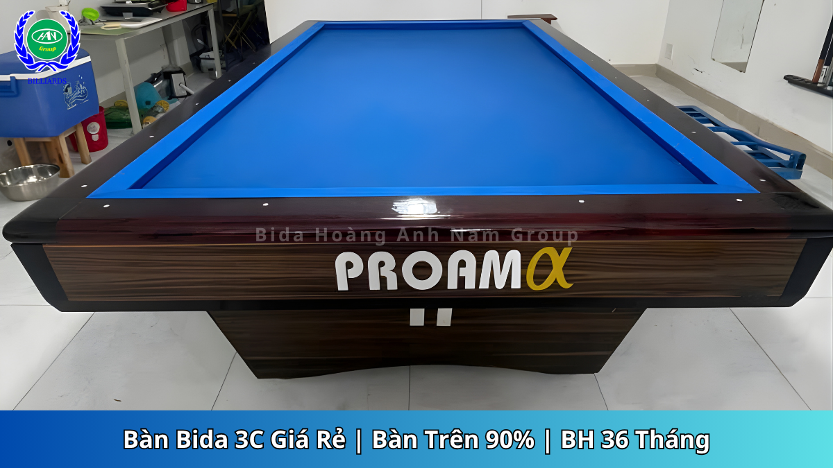 Bàn Bida 3C Giá Rẻ | Bàn Trên 90% | BH 12 Tháng
