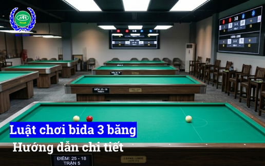 Nắm vững luật chơi bida 3 băng và luật chơi carom 3 băng chuẩn quốc tế để chiến thắng.