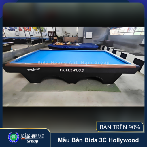 Tổng Hợp Mẫu Bàn Bida 3C Hollywood - Trên 90%