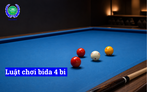 Luật chơi bida 4 bi chuẩn: Cách tính điểm và quy định