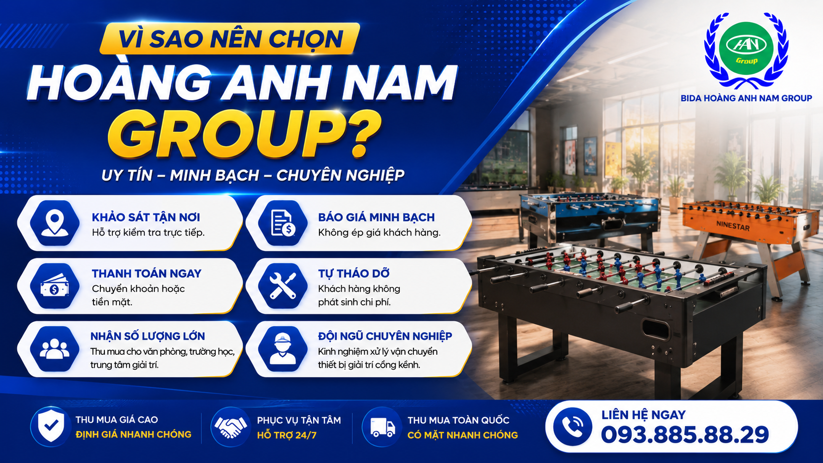 Vì Sao Nên Chọn Hoàng Anh Nam Group