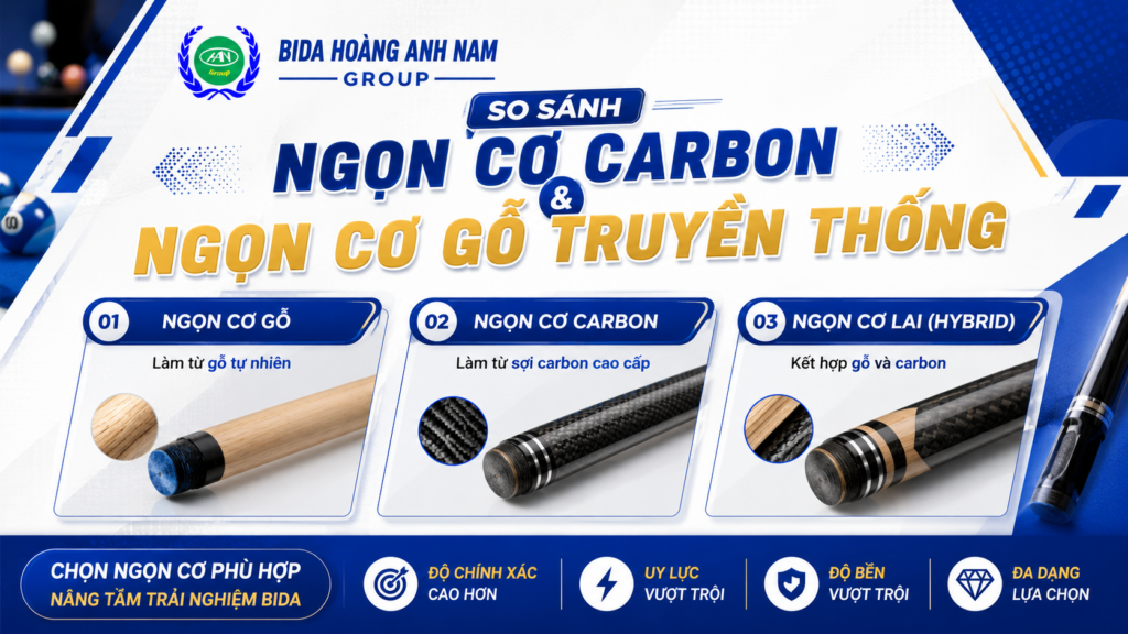 SO SÁNH NGỌN CƠ CARBON VÀ NGỌN CƠ GỖ TRUYỀN THỐNG