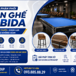 Bàn Ghế CLB Bida: Kích Thước, Kiểu Dáng Và Cách Bố Trí