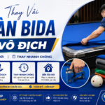 Thay Vải Bàn Bida Rẻ Vô Địch - Đến Tận Nơi - Thay Nhanh Chóng | Hoàng Anh Nam Group