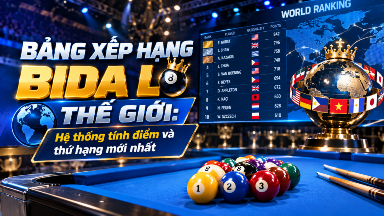 Bảng Xếp Hạng Bida Lỗ Thế Giới Mới Nhất 2026