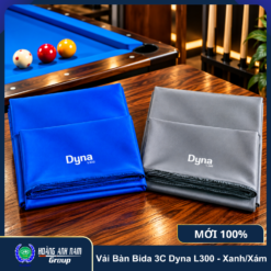 Vải Bàn Bida Líp Dyna L300 | Xanh & Xám