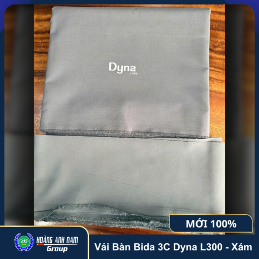 Vải Bàn Bida Líp Dyna L300 Xám